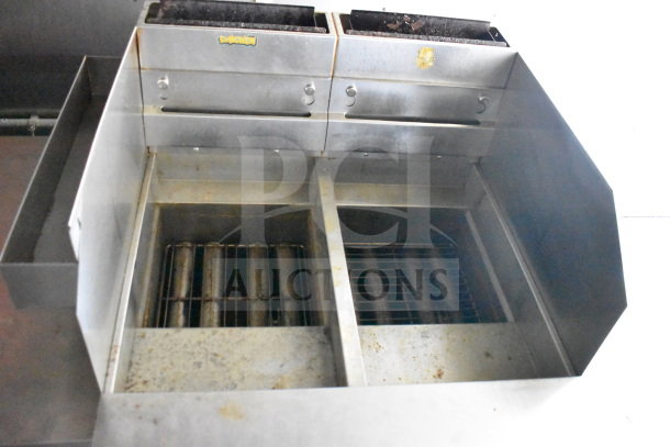 2019 Diamond Cargo 8.5'x24' food trailer with frying equipment, grease hood, and suppression system. Used condition.