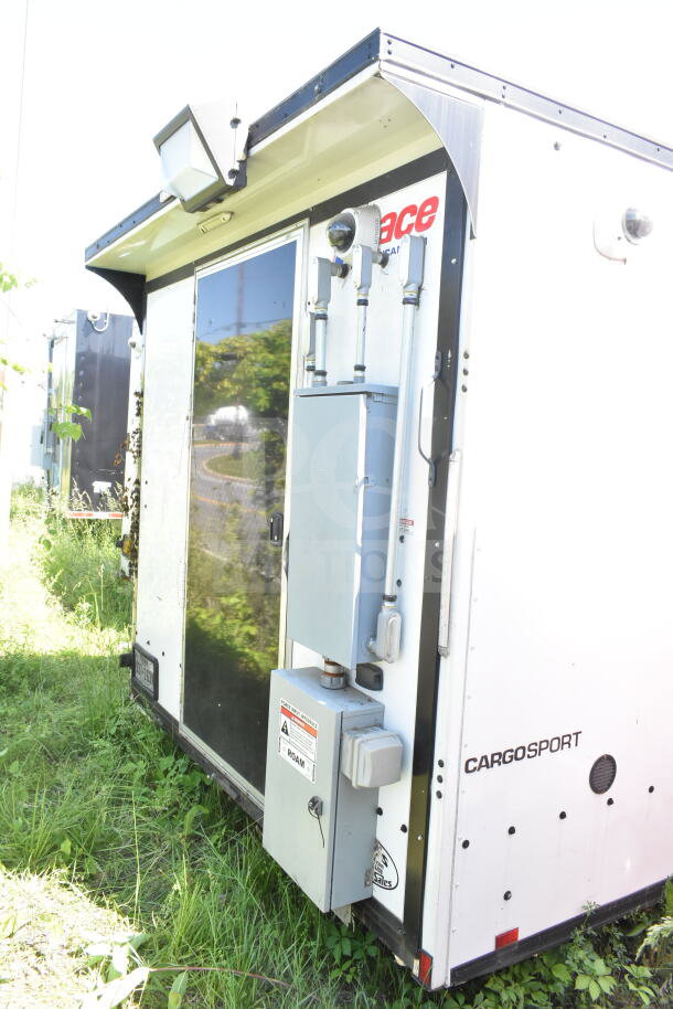 2020 LGS TX 8.5'x24' food trailer, includes CaptiveAire grease hood, suppression system, refrigeration, griddle.