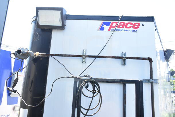 2020 LGS TX 8.5'x24' food trailer; CaptiveAire grease hood, suppression system, refrigeration, griddle; VIN 53BPTEB26MR003733.