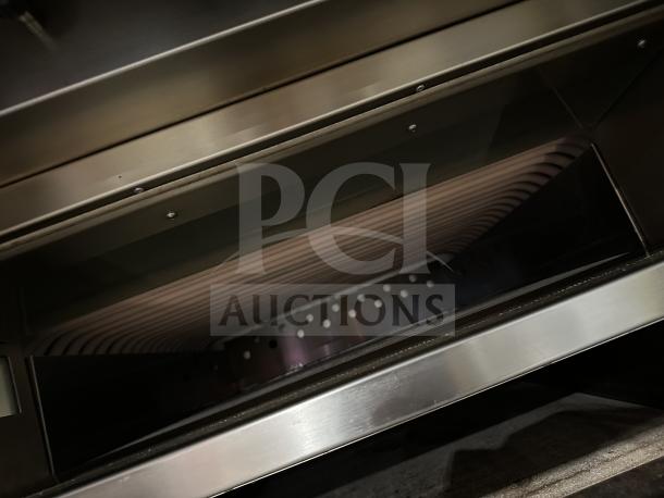 Empire LFM-5-80X100 bakery deck oven, stainless steel, digital control, stone hearth, 5 decks, excellent condition.