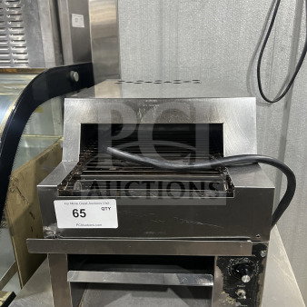 Merco Manitowoc stainless steel conveyor toaster, Model 12010, electric powered, 208V, countertop design, used condition.