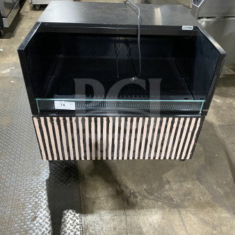 Structural Concepts CO33R refrigerated open grab-n-go merchandiser, good condition, Model CO33R, SN: 0881410CU310791, 120V, 1Phase.
