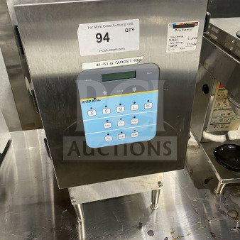 Silver King SKBD3LS stainless steel milk dispenser, model SKBD3LS, SN: DJGK023679A, 115V, on legs, countertop, used condition.