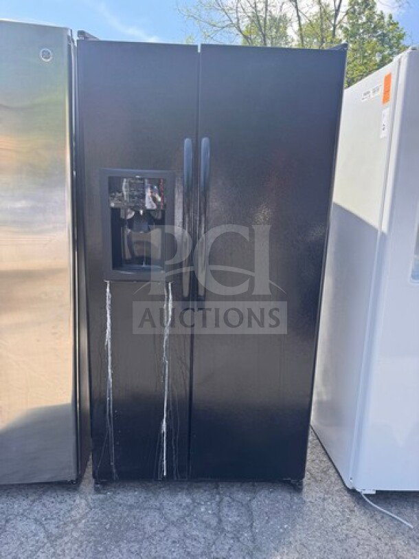 その他 @user_fde8dcfd Black Ge Residential Side-by-side Refrigerator | #0068