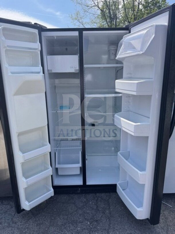 Black Ge Residential Side-by-side Refrigerator | #0068