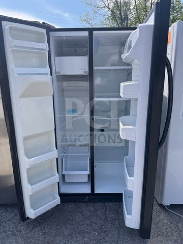 Black Ge Residential Side-by-side Refrigerator | #0068