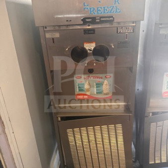 Electro Freeze SL500-232 soft serve ice cream machine, complete with main attachments. Functionality untested; sold as is.