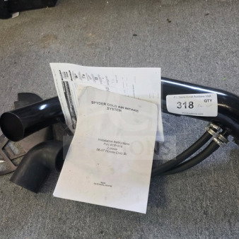 Spyder Cold Air Intake System, includes tubing and installation instructions for 2006-07 Honda Civic Si, good condition.