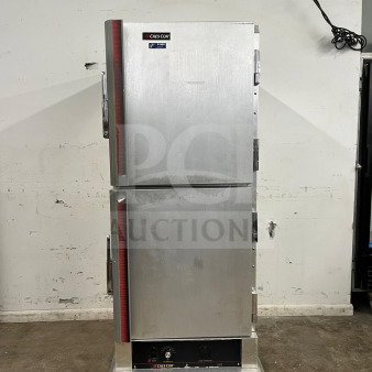 Cres Cor insulated stainless steel proofer, model proofer, with dual-door design, temperature control, in used condition.