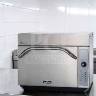 Amana AXP20 high-speed microwave convection oven, 1.38 cu. ft, commercial grade, fully tested, excellent condition.