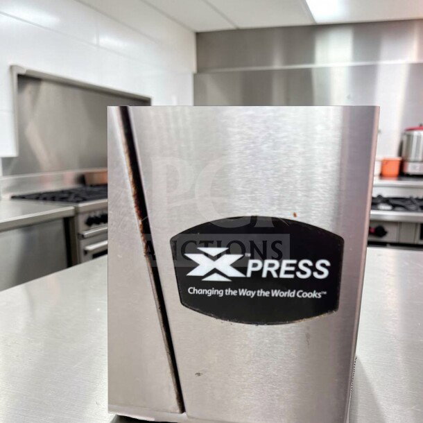 Amana AXP20 high-speed microwave convection oven with Xpress TurboChef technology. Commercial grade, elite condition.