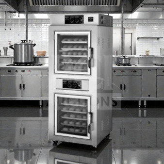 Nu-Vu UB-E5-5 commercial electric convection oven, 208V/3 Phase, ETL listed, superior condition, fully tested and operational.