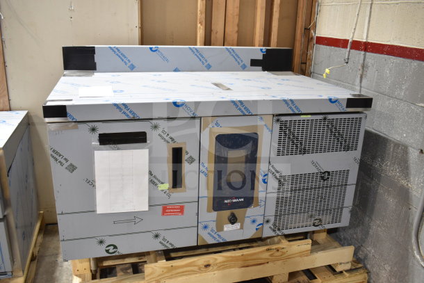 Brand new Alto Shaam QC3-20 Quickchiller, 57" worktop blast chiller, 60 lb capacity, 115V, 1 Phase, in packaging.