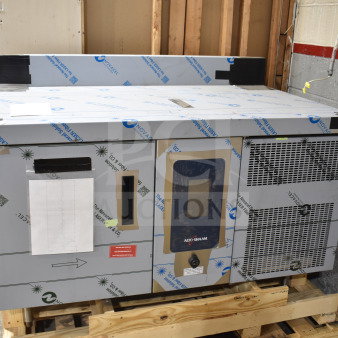 Brand new Alto Shaam QC3-20 Quickchiller, 57" worktop blast chiller, 60 lb capacity, 115V, 1 Phase, in packaging.