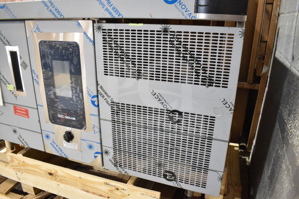 Brand new Alto Shaam QC3-20 Quickchiller, 2019 model, 60 lb capacity, 115V, scratch and dent condition with protective film.