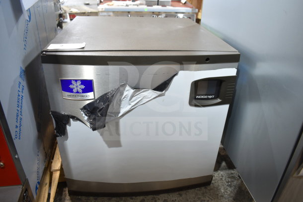 Brand new 2025 Manitowoc IYT0420A-161 Indigo NXT Series ice machine, 460 lb capacity, 115 volts, with scratch and dent.