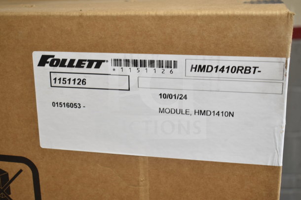 Brand new 2024 Follett HMD1410RBT Horizon Elite Micro Chewblet Ice Machine Head, scratch and dent, in box with labels.
