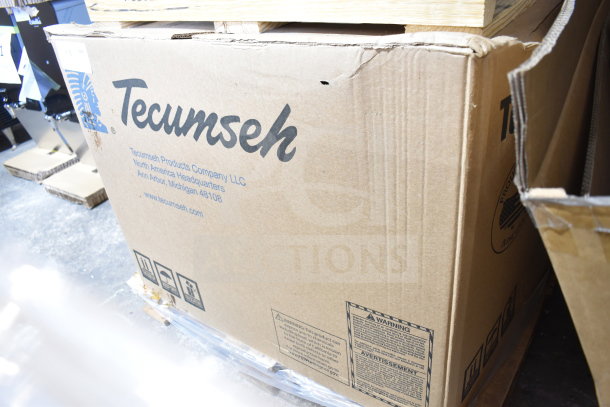Brand new Tecumseh 2JH2015-CF remote condensing unit in box, minor scratches on packaging, 208-230V, 1 Phase.