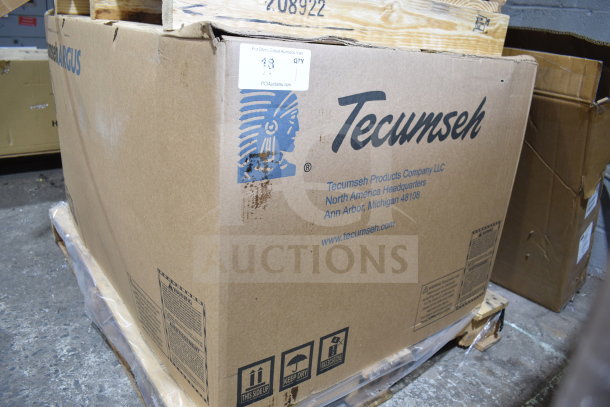 Brand new 2024 Tecumseh 2JH2015-CF remote condensing unit, in original box, 208-230V, 1 phase, scratch and dent condition.