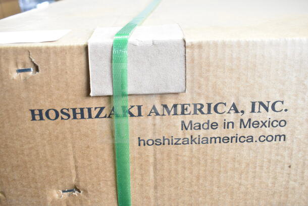 Hoshizaki CC80-S 80" stainless steel bottle cooler, brand new scratch and dent, 115V, 1 phase, boxed, made in Mexico.