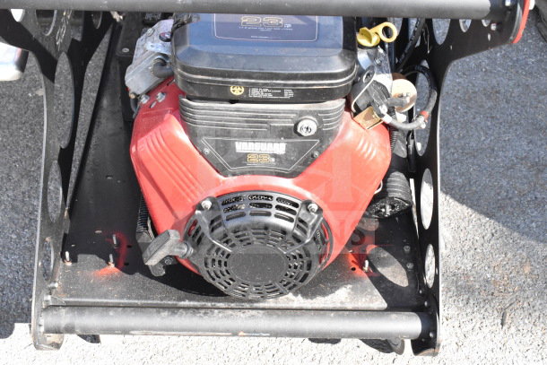 Briggs & Stratton Vanguard XTP120 Generator, 3 Phase, featuring a red and black design. Visible Vanguard 23 HP label.