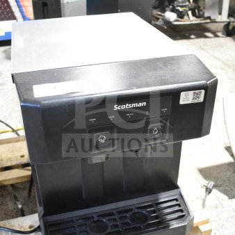 BRAND NEW 2025 Scotsman W-HID207ABX-1A countertop water and nugget ice dispenser, 196 lb capacity, push-button, 115V, with minor scratches.