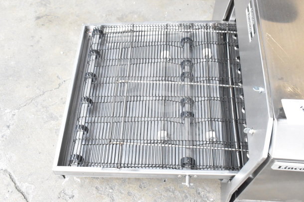 BRAND NEW Lincoln 250001U00V1620 50" ventless digital conveyor oven, non-stick belt, 208-240V, 1 Phase, scratches visible.