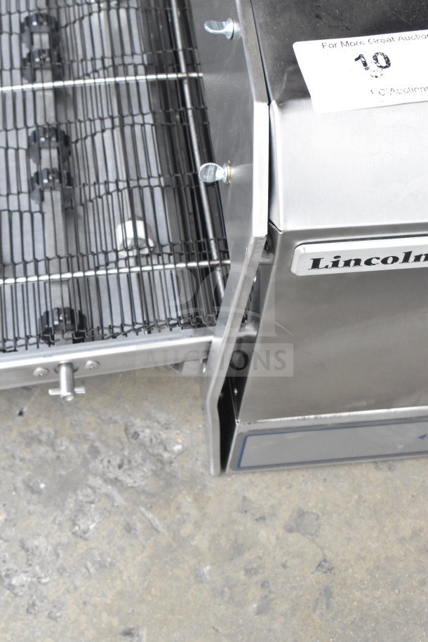Brand new Lincoln 250001U00V1620 50" ventless electric conveyor oven with non-stick belt, digital controls, minor scratches.