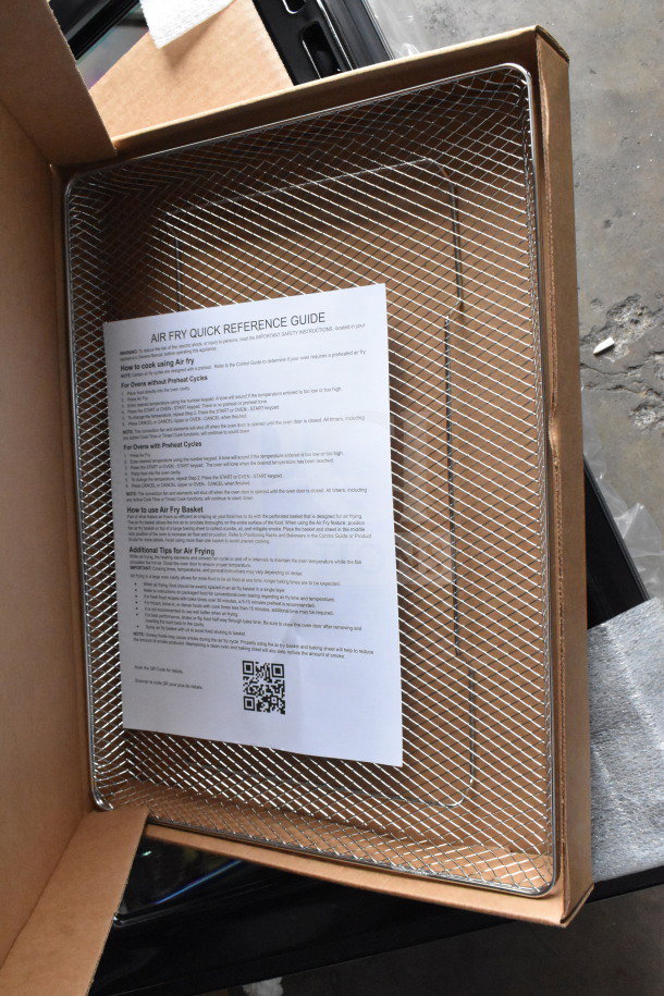 KitchenAid KOES530PPS01 convection oven, scratch and dent, new condition, 208-240 volts, 1 phase, includes air fry guide.