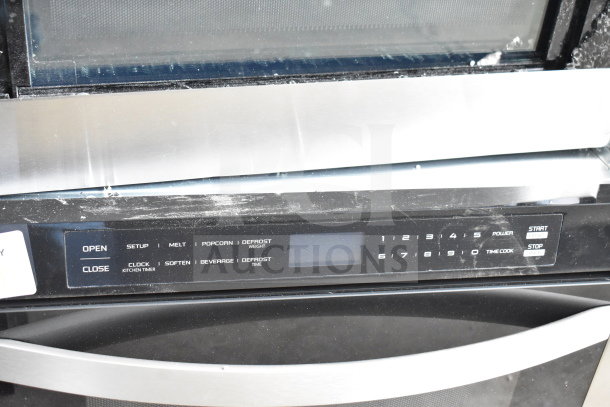 Stainless steel KoolMore KM--MD-1SS convection oven with microwave. New scratch and dent. 120V, 1 Phase. Control panel visible.