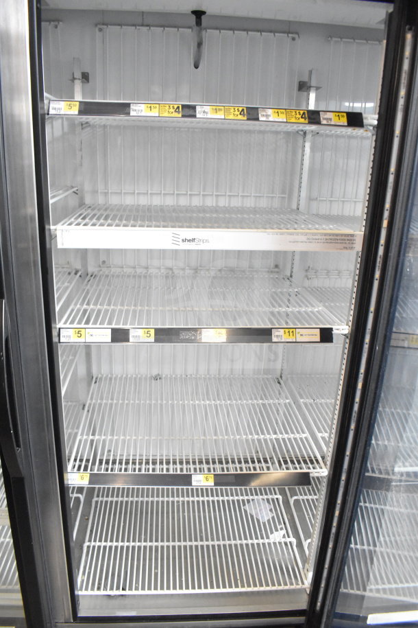 2019 True GDM-72F-HC Commercial 3-Door Reach-In Freezer, shelves intact, tested, working, 115/208-230V, 1-Phase.