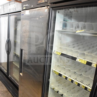 Turbo Air M3F24-1-N commercial freezer, single door, stainless steel, on casters, 115V, 1 Phase, used condition.