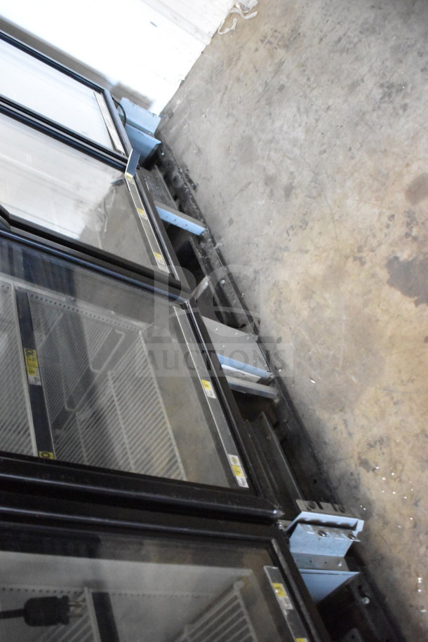 2019 True GDM-472F-HC, 3-door commercial freezer. Tested, functional, 115/208-230V, 1 Phase. Visible shelving, good condition.