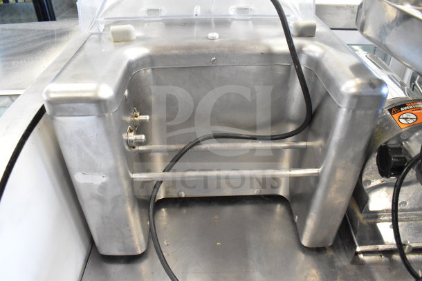 Biro Sir Steak countertop meat tenderizer, stainless steel, 115 volts, 1 phase, like new condition.
