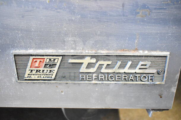 True TUC-48 undercounter cooler with visible brand logo. Features durable metal casing, commercial casters, 115V, 1 phase.