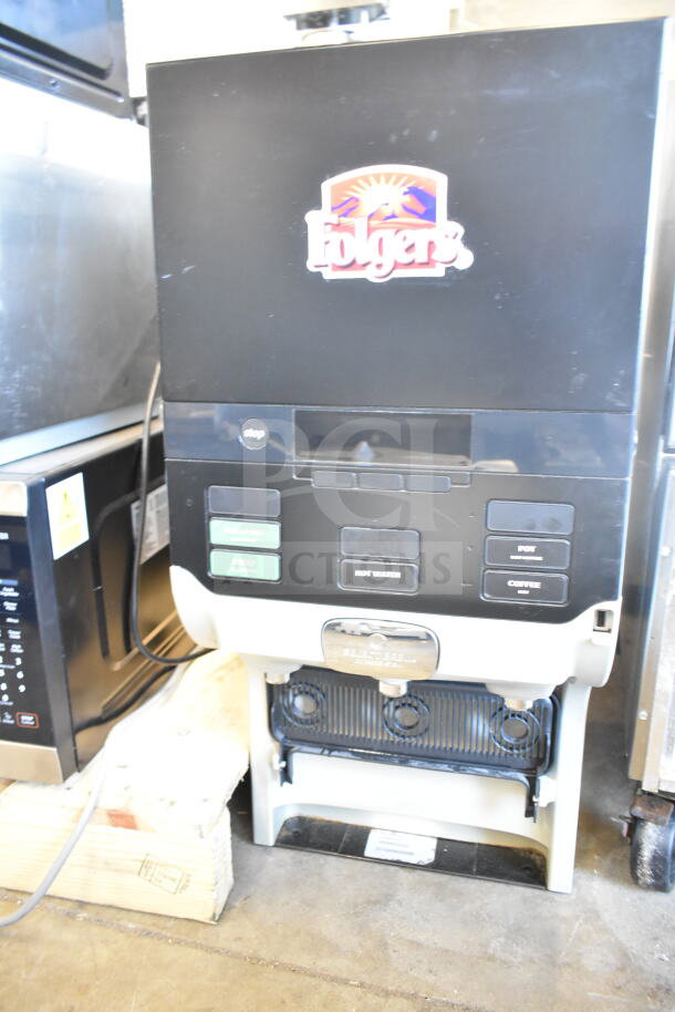 Select Brew NG300B-BLK Specialty Coffee System, 208/240V, buttons for brew options, noticeable logo, gently used condition.