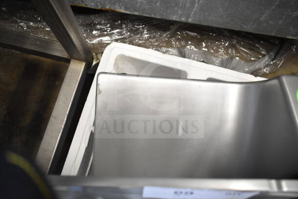 2016 Bizerba GSP H meat slicer, commercial countertop model, 120V, 1 phase. Stainless steel body, minor wear visible.