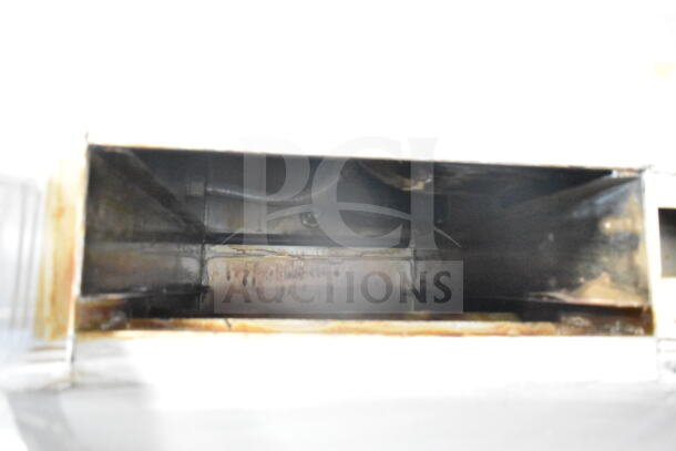 BKI FH-22 Commercial Ventless Hood, 208-240V, 1 or 3 Phase. Interior view, showing used condition and vent details.