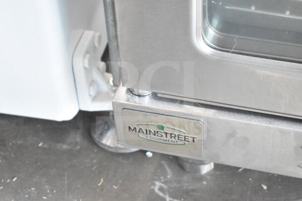 BRAND NEW SCRATCH AND DENT 2025 MainStreet 541FEC1C convection oven, stainless steel, MainStreet Equipment label visible.