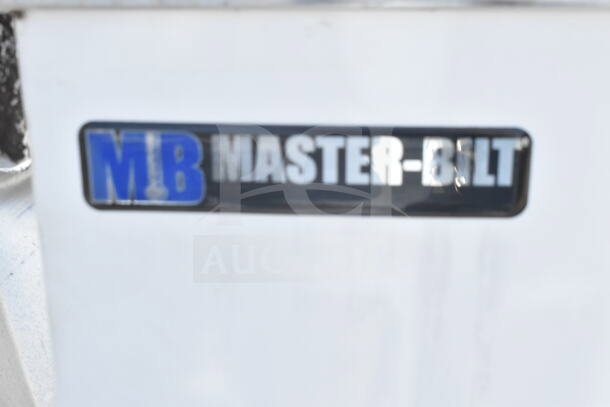 Master-Bilt Commercial Chest Freezer, 115 Volts, 1 Phase, with visible brand label.