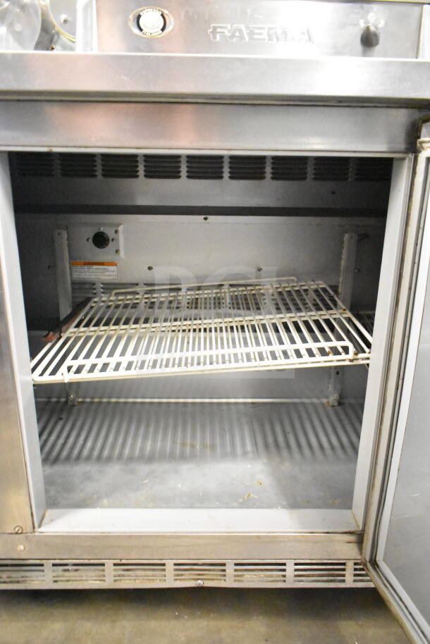 Beverage Air WTR72AY commercial undercounter cooler, 3 doors, 115 volts, 1 phase, stainless steel, used condition.