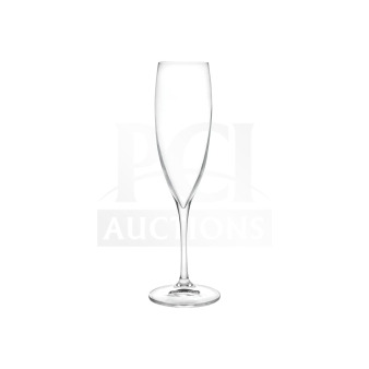 RCR Cristalleria Italiana Invino-24 8 oz. champagne flute, clear Luxion eco-crystal glass, new in box, 6 per case.