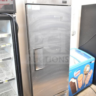 2019 True T-23F-HC Commercial Single Door Reach In Freezer. 115 Volts, 1 Phase. Tested and Working!