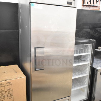 2023 True T-23-HC Commercial Cooler, single door, stainless steel, 115 volts, excellent condition, model T-23-HC.