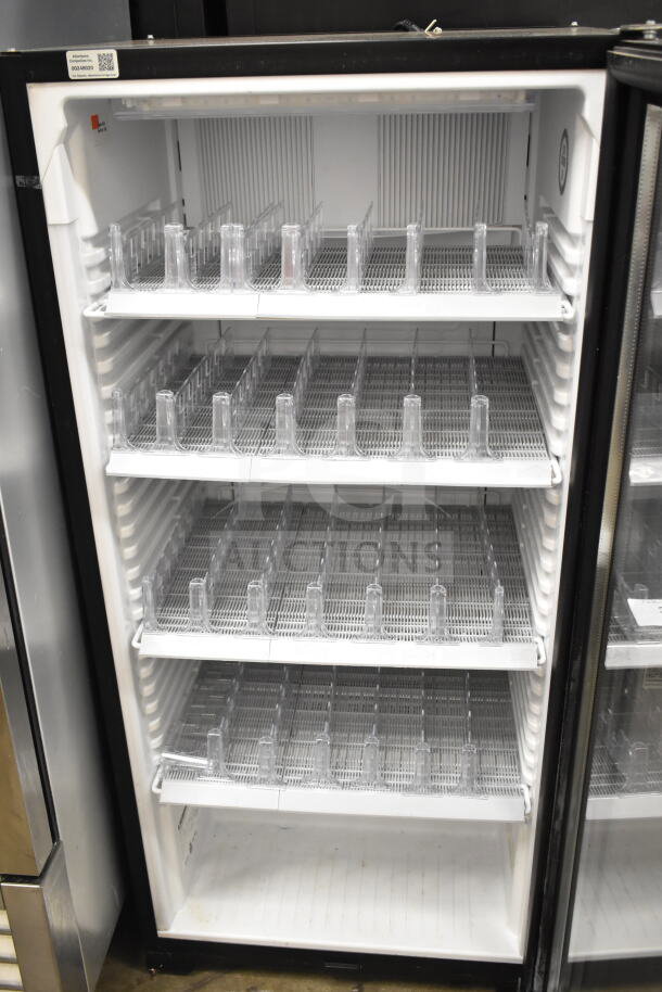 Liebherr VC213263000 single door cooler, 115 volts, with multiple shelves, excellent condition, ideal for commercial use.