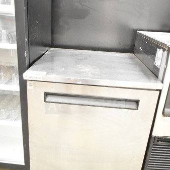 2023 Delfield 406P-STAR2 undercounter cooler, stainless steel, single door, 115 volts, 1 phase, good condition.