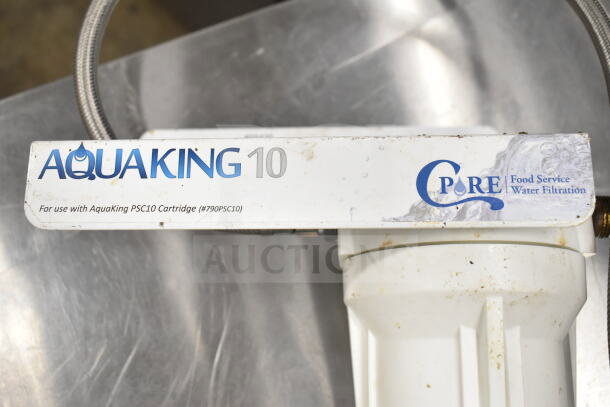 Hoshizaki KM-151BAH Commercial Ice Machine in used condition. Features 115 volts, 1 phase. Includes AquaKing 10 filter.