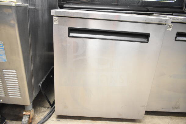 2023 Delfield 406P-STAR2 single door undercounter cooler, stainless steel, 115V, 1 phase, excellent condition.