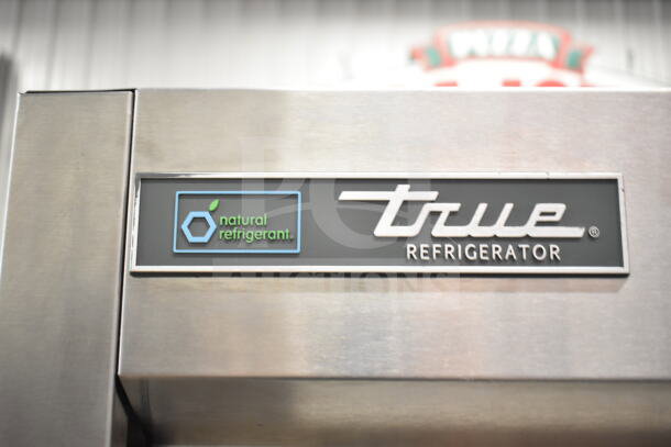 2022 True T-35G-HC Commercial Cooler, 2 doors, natural refrigerant label, stainless steel, 115V, 1 Phase.