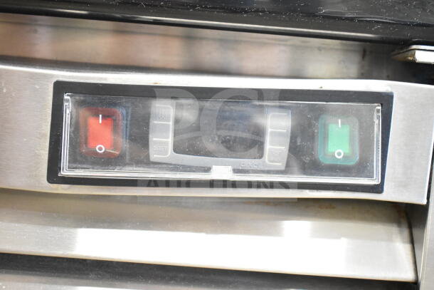 2017 North American A1GDF-GR Freezer control panel, red and green switches, digital display; 115V, 1 Phase.
